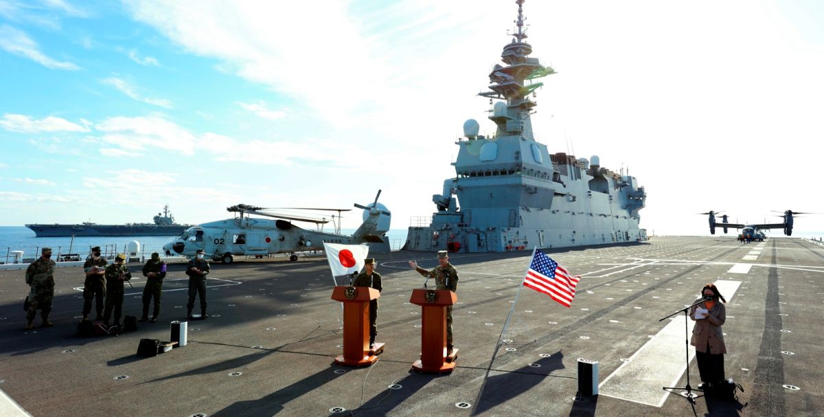 ▲美國與日本預定11月10日至19日舉行聯合軍演「利劍」（Keen Sword）。資料照。（圖／美聯社／達志影像）