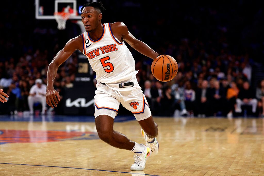 ▲Immanuel Quickley。取自美聯社