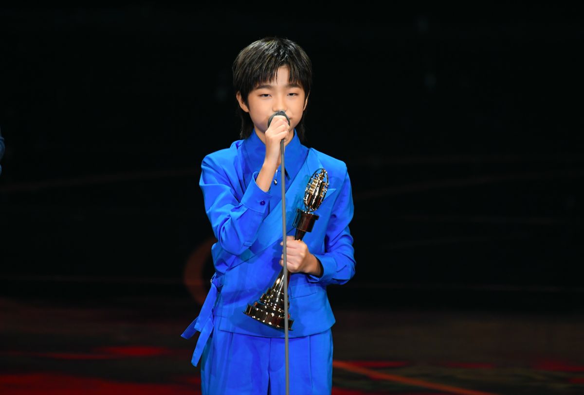 ▲白潤音、黃冠智2人一起奪下迷你劇集男配角獎。（圖／三立電視提供）