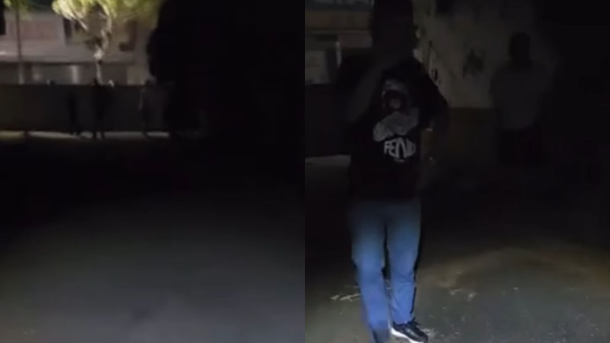 ▲直播主晚安小雞22日晚間在台南某中學遭惡煞毆打。（圖／晚安小雞臉書）