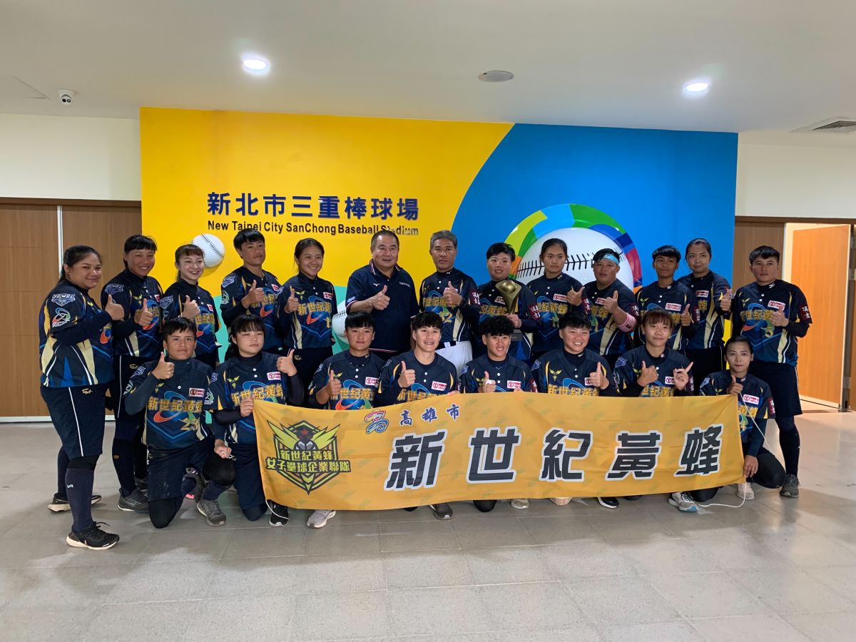 ▲新世紀黃蜂奪冠。（壘協提供）