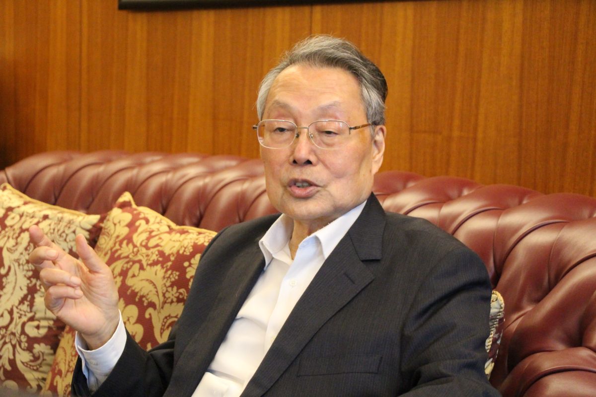 ▲宏碁集團創辦人施振榮指出，一般人的盲點是常常只看到顯性或短期的價值，從王道思維來看，看企業價值「隱性價值重於顯性價值」。（圖／施振榮辦公室提供）