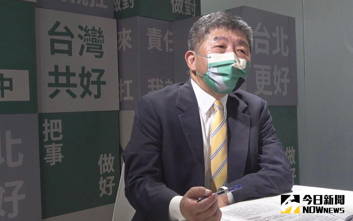 ▲陳時中在本月21日接受《NOWnews今日新聞》專訪，脫下競選背心、換上正式西裝，暢聊市政藍圖。（圖／NOWnews攝影中心）