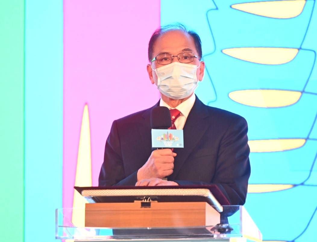 ▲立法院長游錫堃：台灣捷克無邦交卻是民主同盟。（圖／游錫堃辦公室提供）