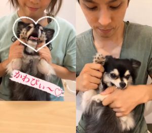 佐助面對媽媽:耶!最愛你了!;佐助面對爸爸:快放開我的手你這臭男人!(圖/Instagram:sasuke.1019) ▲佐助面對媽媽:耶!最愛你了!;佐助面對爸爸:快放開我的手你這臭男人!(圖/Instagram:sasuke.1019)