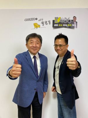 ▲陳時中日前接受網紅486先生專訪。（圖／陳時中辦公室提供）