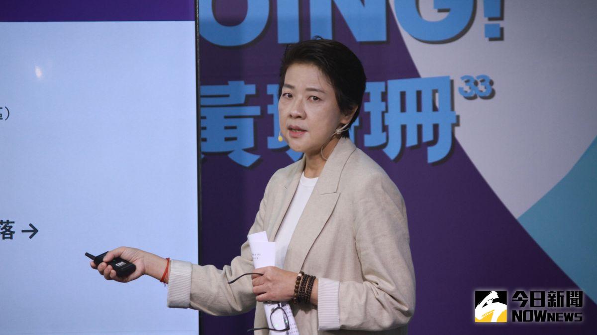 ▲台北市長參選人黃珊珊1日表示，辯論相關準備每天都有在進行，她認為辯論並非你輸我贏的問題，而是希望最後贏的是台北市民。（資料照／記者丁上程攝，2022.10.25）