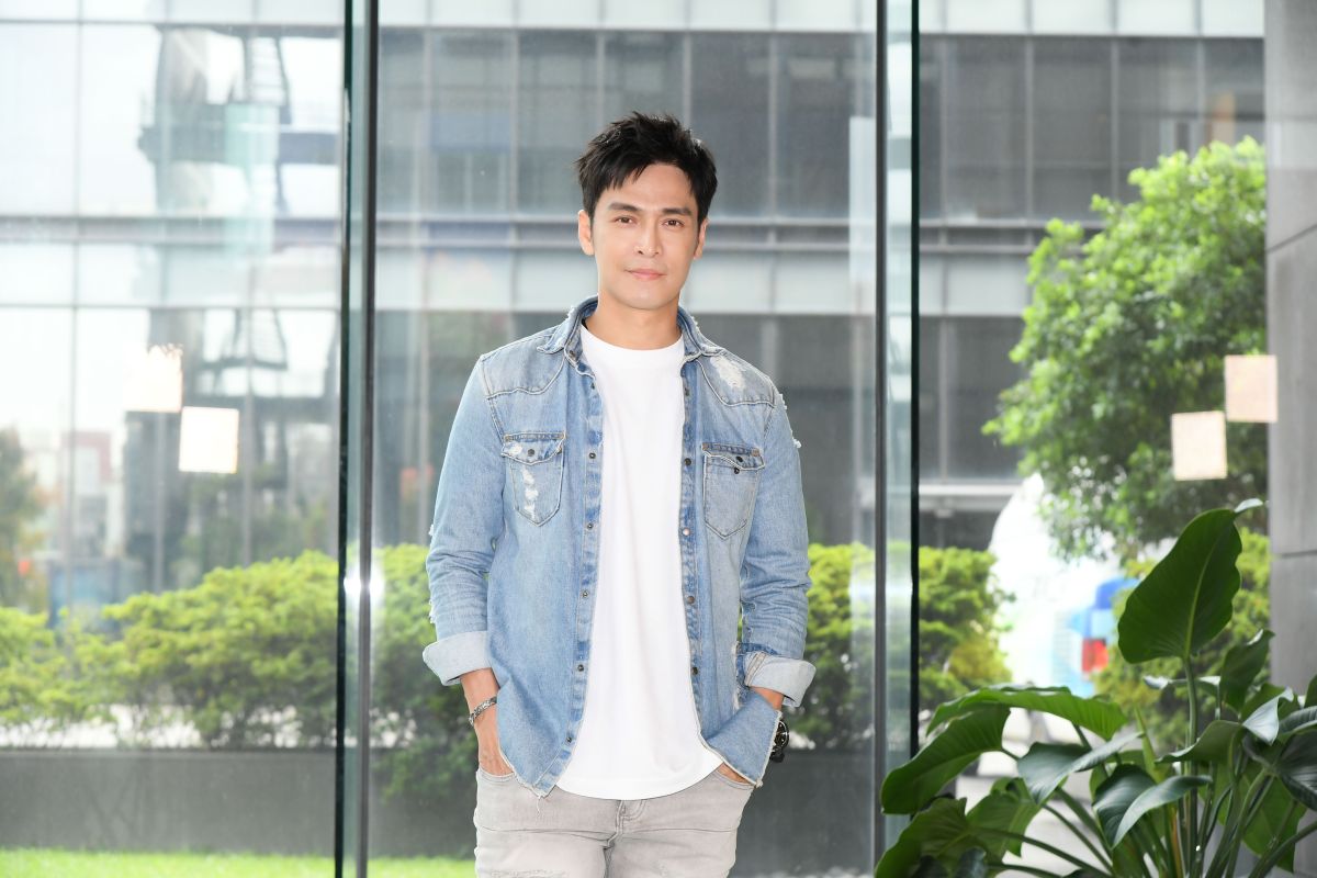 ▲Gino睽違9年回三立拍戲。（圖／三立）