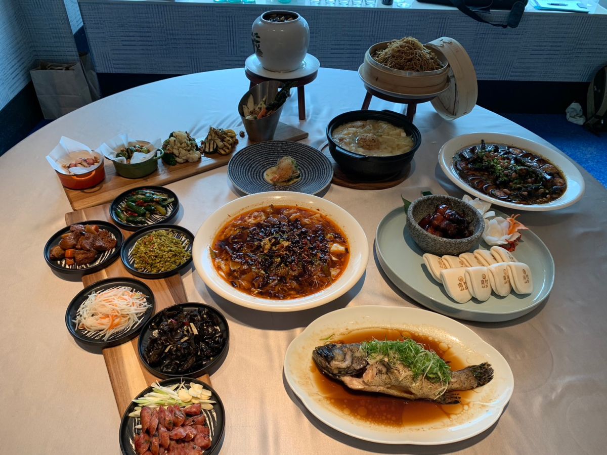 ▲大直英迪格與南村私廚聯手推出「中西合璧眷村宴」，今全新菜色搶先曝光。（圖／記者汪睿琦攝）