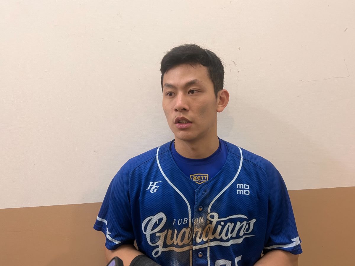 ▲富邦悍將捕手戴培峰(圖/記者簡名杉攝)