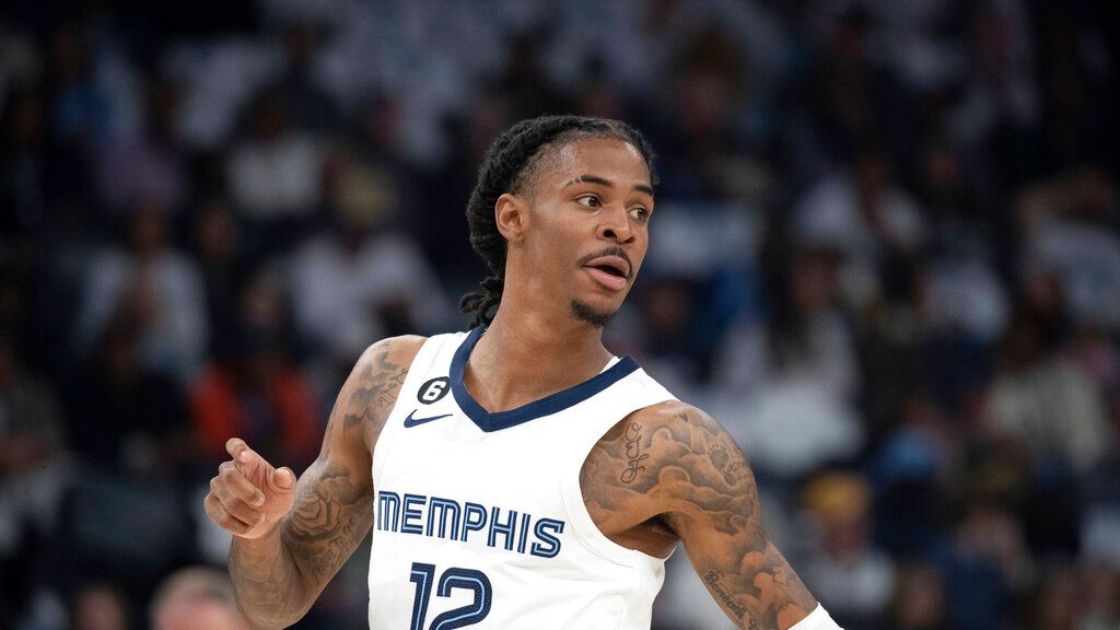 ▲灰熊主控Ja Morant。（圖／美聯社／達志影像）