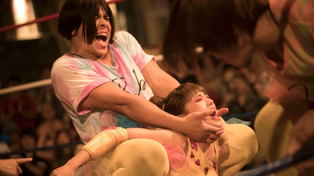 ▲鬼鬼在電影《女優，摔吧！》叫真的。（圖／滿滿額娛樂提供）