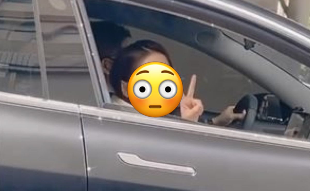 ▲近日有網友開車外出時，碰巧遇到北一女神在隔壁車，親民的她還搖下車窗與網友打招呼，引起熱烈討論。（圖/蔡瑞雪IG）