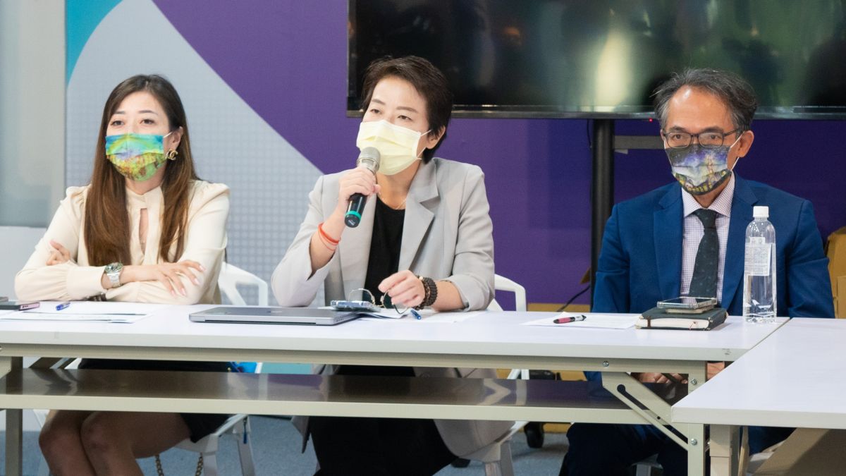 ▲11月5日即將舉辦台北市長選戰首場民辦辯論會，台北市長候選人黃珊珊27日表示，自己在政治議題上還需要加強。（圖／黃珊珊辦公室提供）