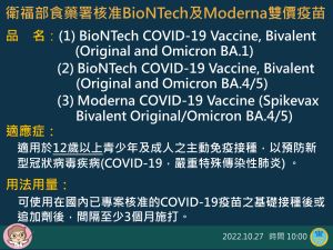 ▲食藥署通過次世代疫苗EUA審查。（圖／指揮中心）