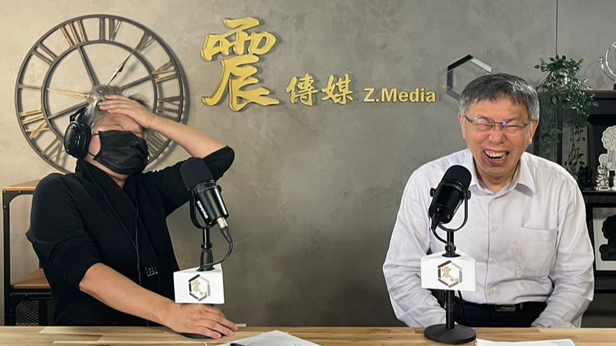 ▲台北市長柯文哲26日接受網路節目《新聞不芹菜》專訪時，脫口而出表示「北台灣哪個議長不是黑道？」引發社會各界議論。（圖／震傳媒提供）