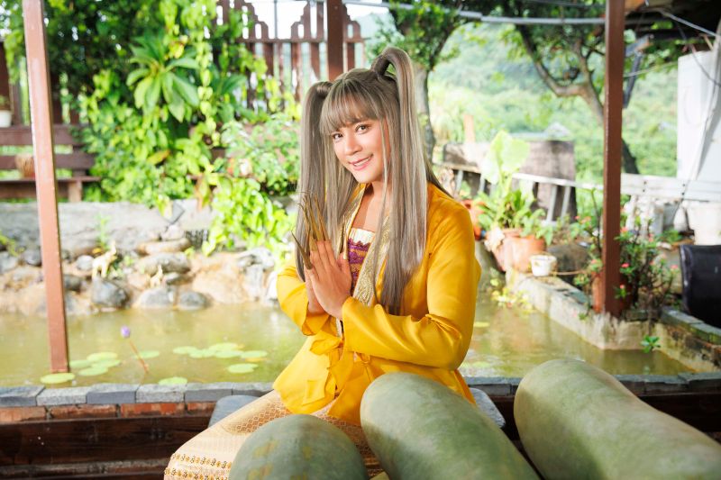 ▲羅志祥的「胞妹」朱碧石推出新歌《買冬瓜》，擄獲大批泰國歌迷。（圖／華納音樂提供）