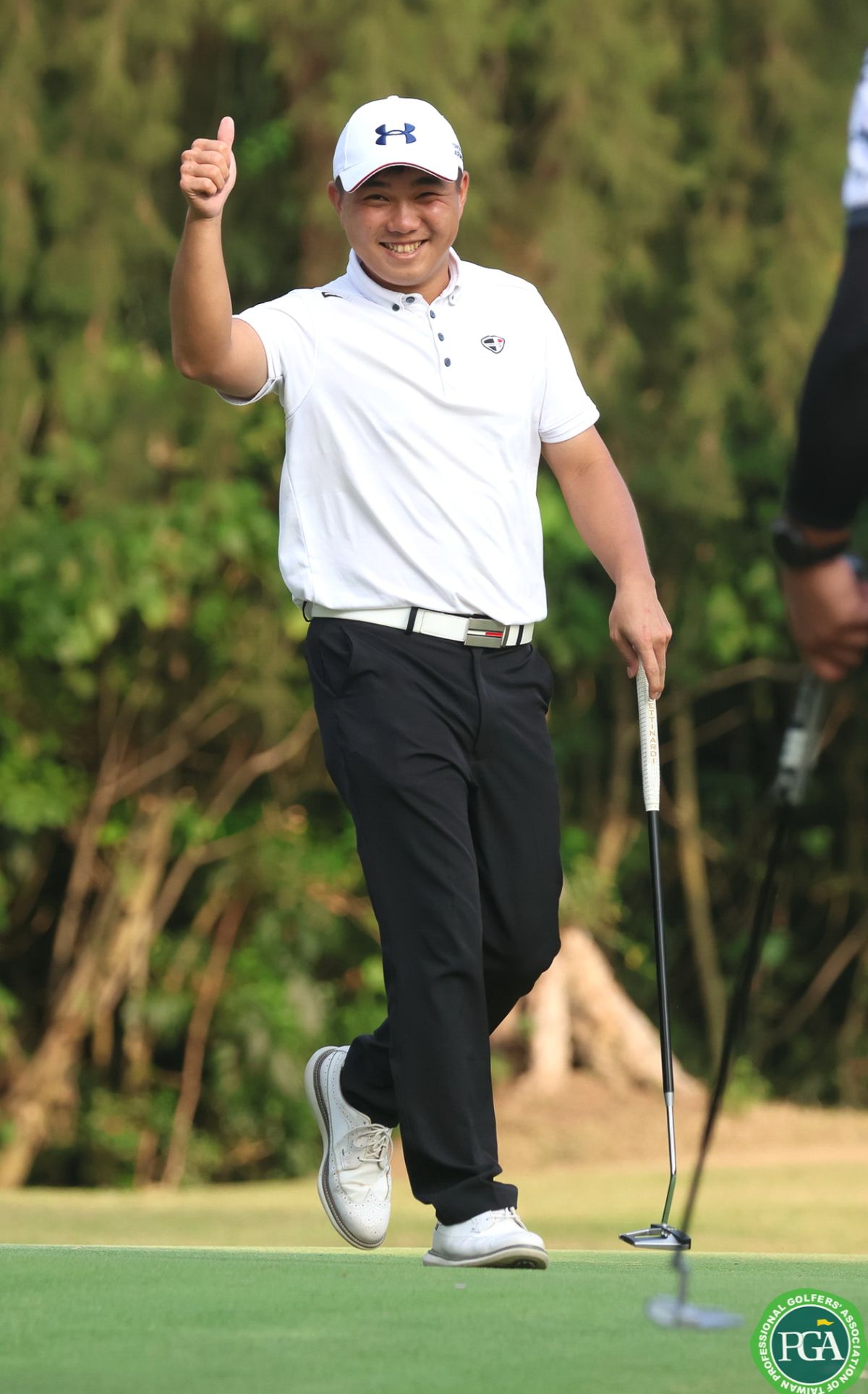 ▲第二回合洪瑞誠65.70(-9)持續領先群雄(官方提供)