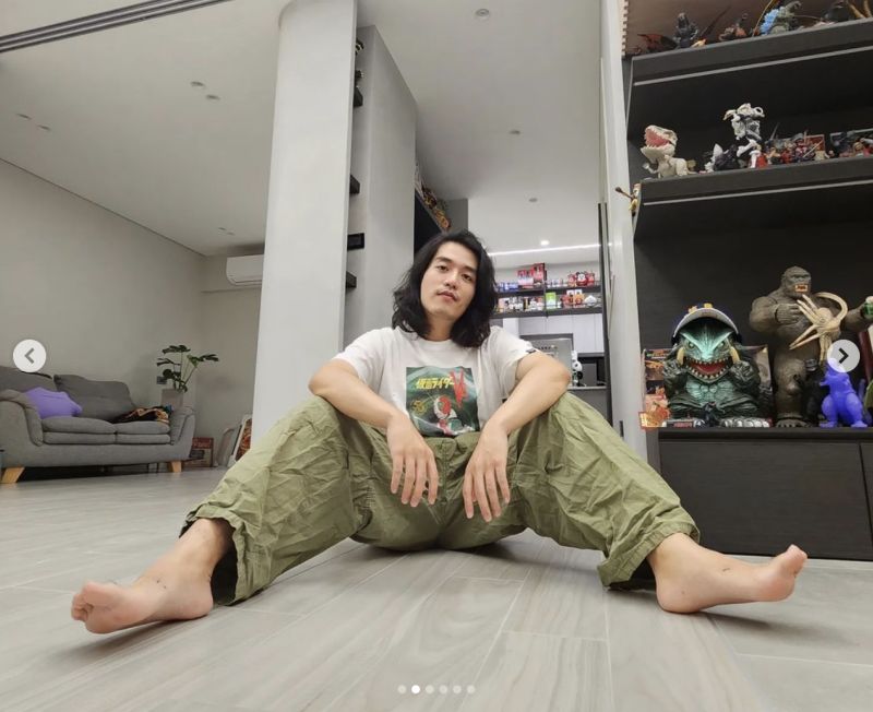 ▲阿傑「從零到有」重新裝潢一間舊屋,改造前後的對比讓他相當感動。(圖/翻攝自IG@jaychang0127)