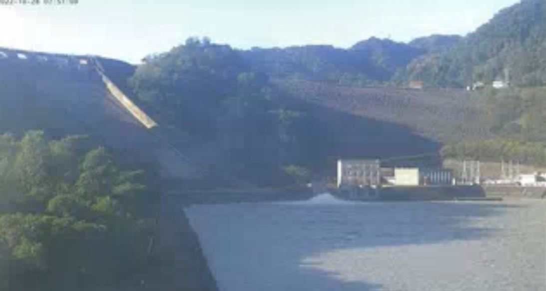 ▲石門水庫PRO調節放水中。（圖／北水局提供）