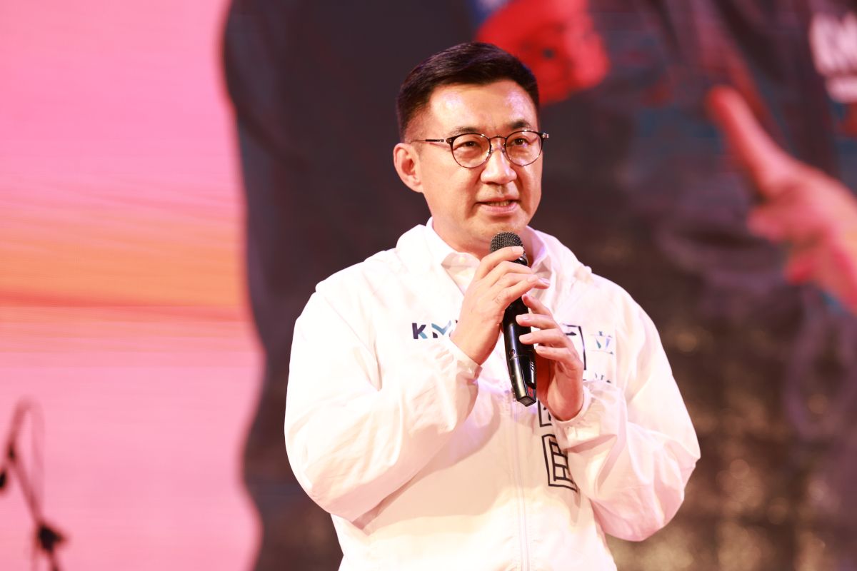 ▲江啟臣表示，只要9成國民黨支持者挺侯友宜，侯友宜的民調就會超車柯文哲。（圖／資料照片）