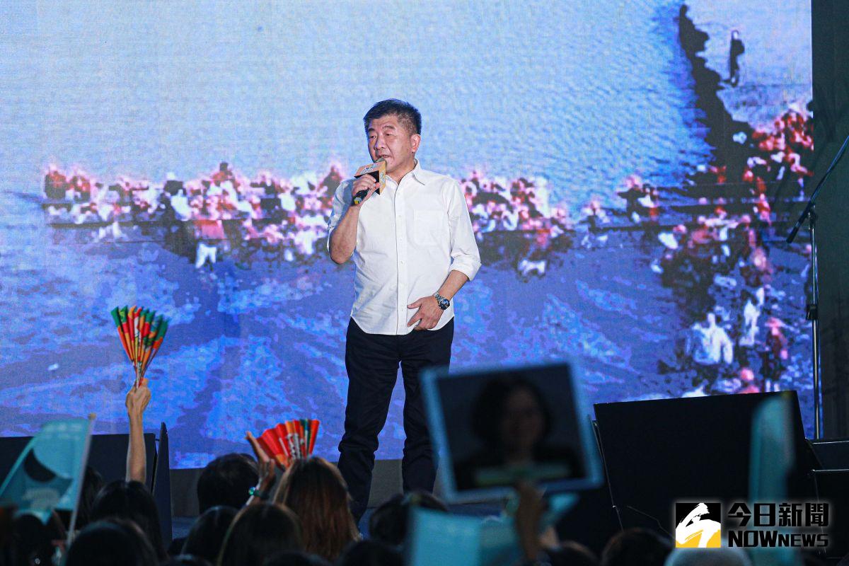 ▲陳時中競選團隊出招，針對對手蔣萬安與黃珊珊每日一問。（圖／記者葉政勳攝）