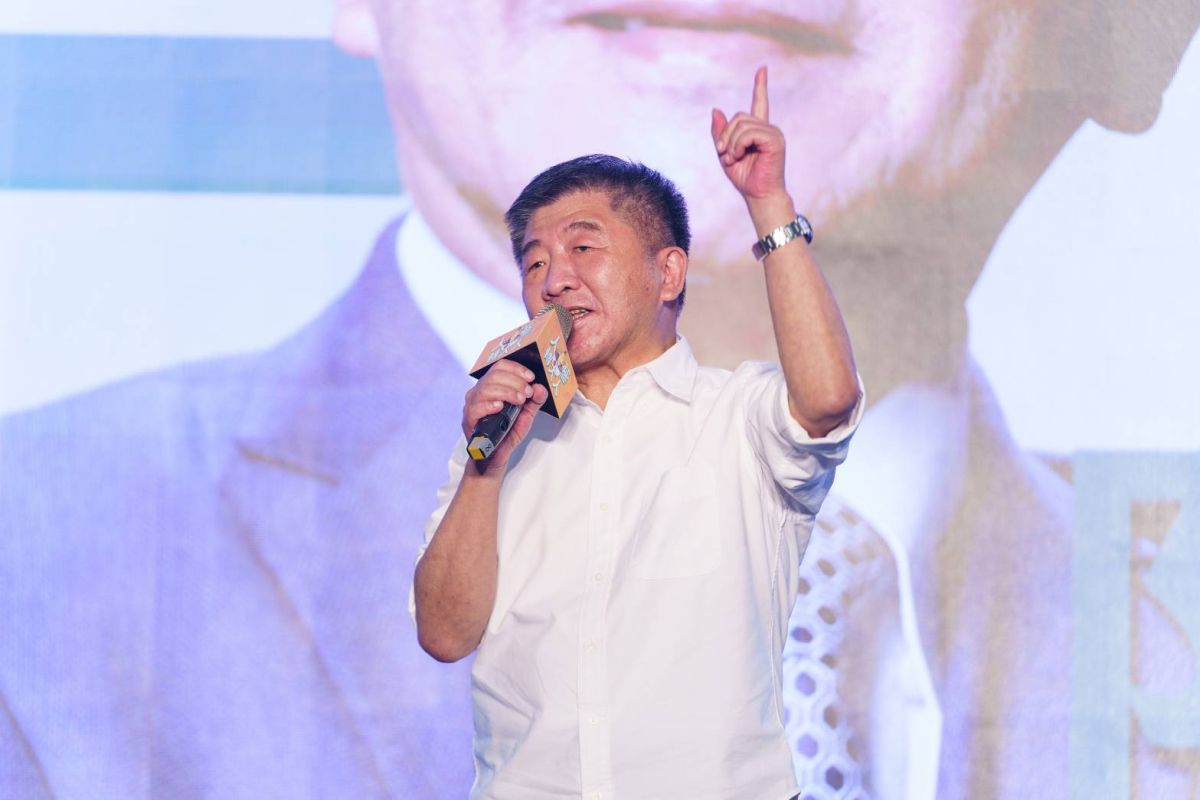 ▲照民調趨勢來看，民進黨台北市長候選人陳時中最後可能逆勢勝出。（圖／民進黨提供）