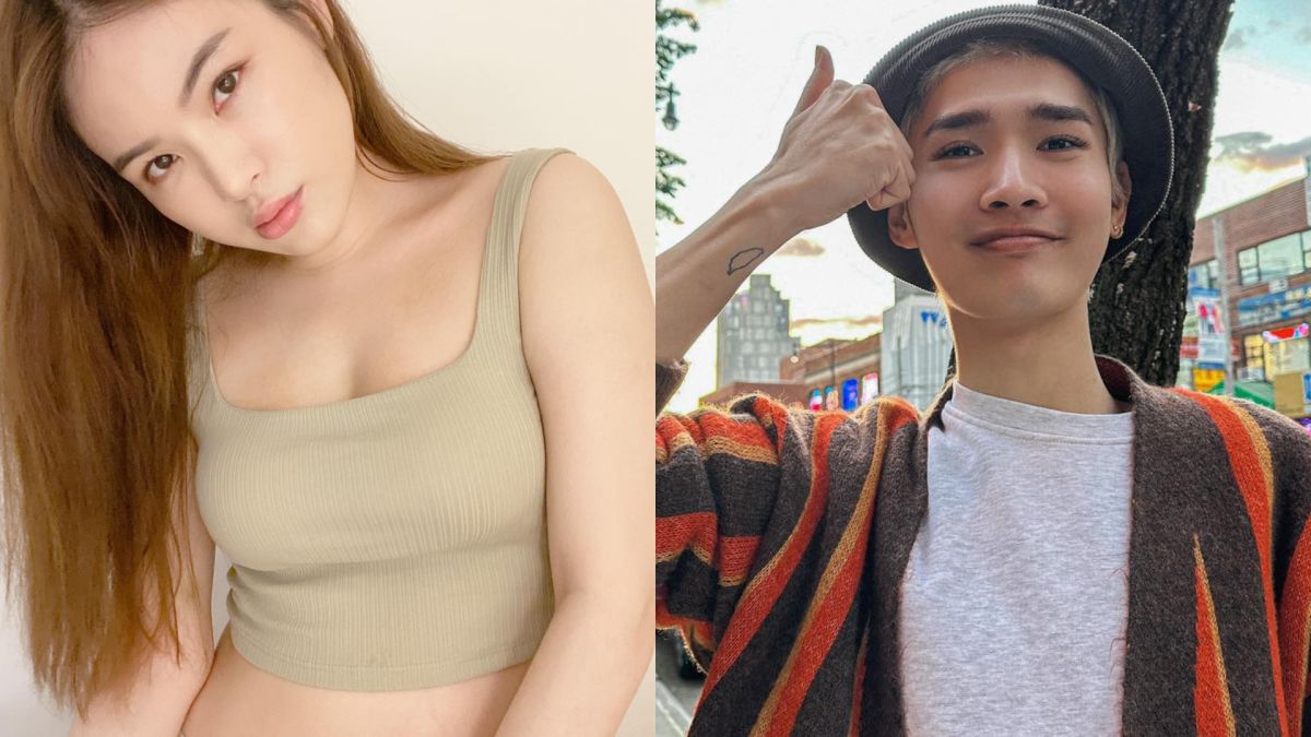 ▲陳沂（左）怒罵鍾明軒在美國丟台灣人的臉。（圖／翻攝自陳沂、鍾明軒臉書）