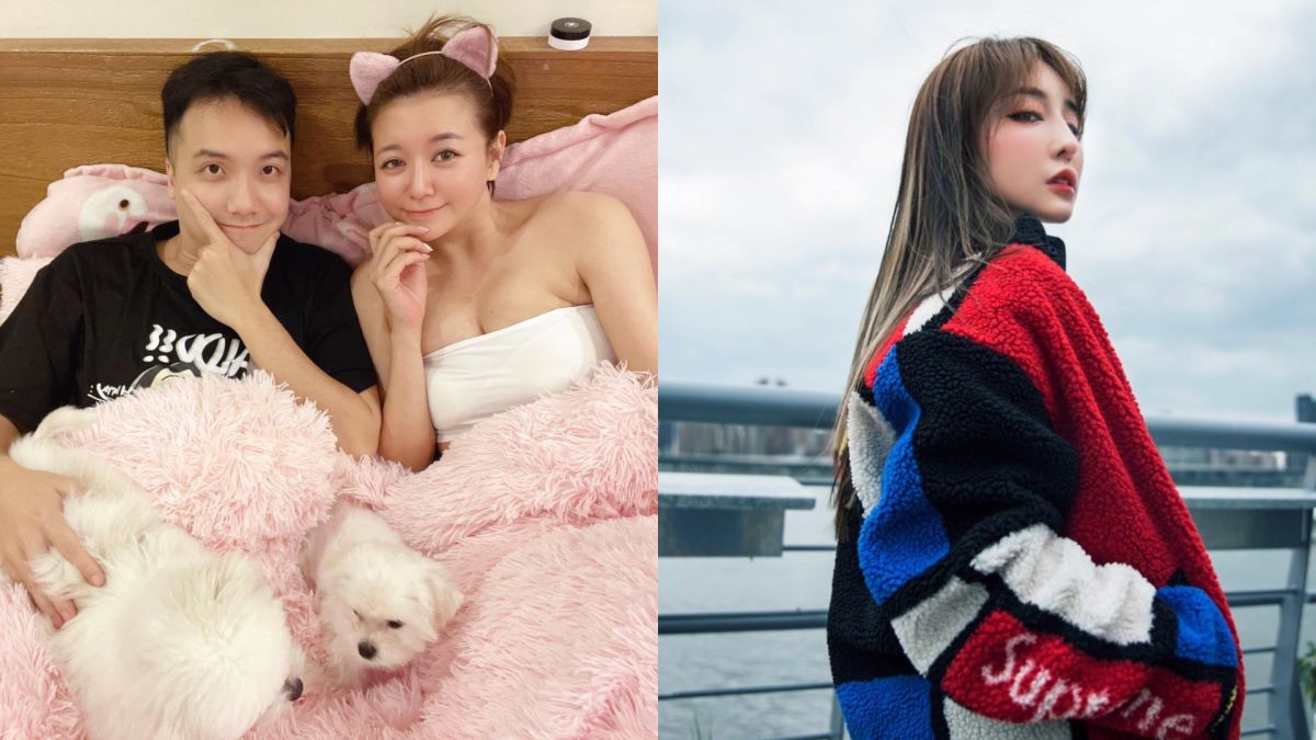 ▲面對李妍瑾砲轟「前砲友、蹭流量」，雪碧難過發聲了。（圖／翻攝自李妍瑾、雪碧臉書）