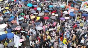 ▲台灣同志遊行今天（29日）再度舉行實體活動，主辦單位預估超過12萬人參與。（圖／翻攝臺灣同志遊行臉書）