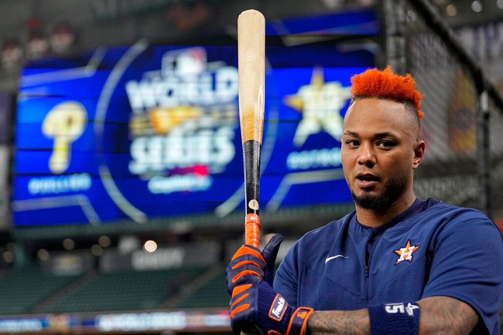 ▲Martín Maldonado被抓到球棒出包。（圖／美聯社／達志影像）