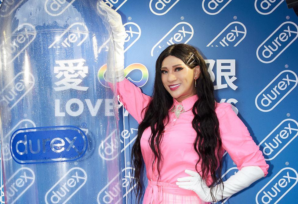 ▲嘻小瓜參加同志盛典。（圖／杜蕾斯 Durex提供提供）