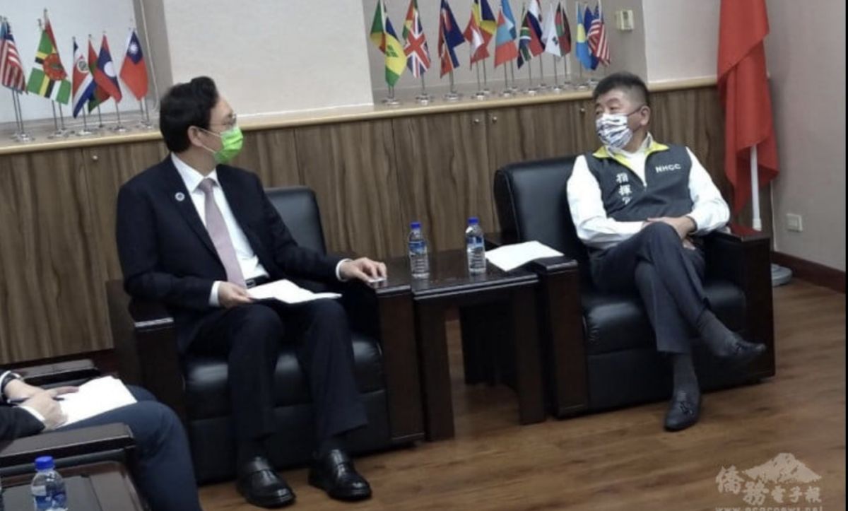 ▲童振源表示以陳時中的能力，若選上市長一定可以改變台北停滯發展的困境，讓台北在全球發光發亮（圖／翻攝自童振源臉書）