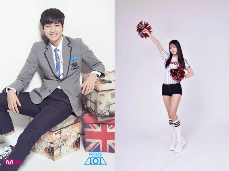 ▲曾經參加《PRODUCE 101》第二季的男星李智漢以及曾在LG雙子隊擔任啦啦隊長的金有娜,都在這次梨泰院事故中喪命。(圖/mnet/LG雙子隊)