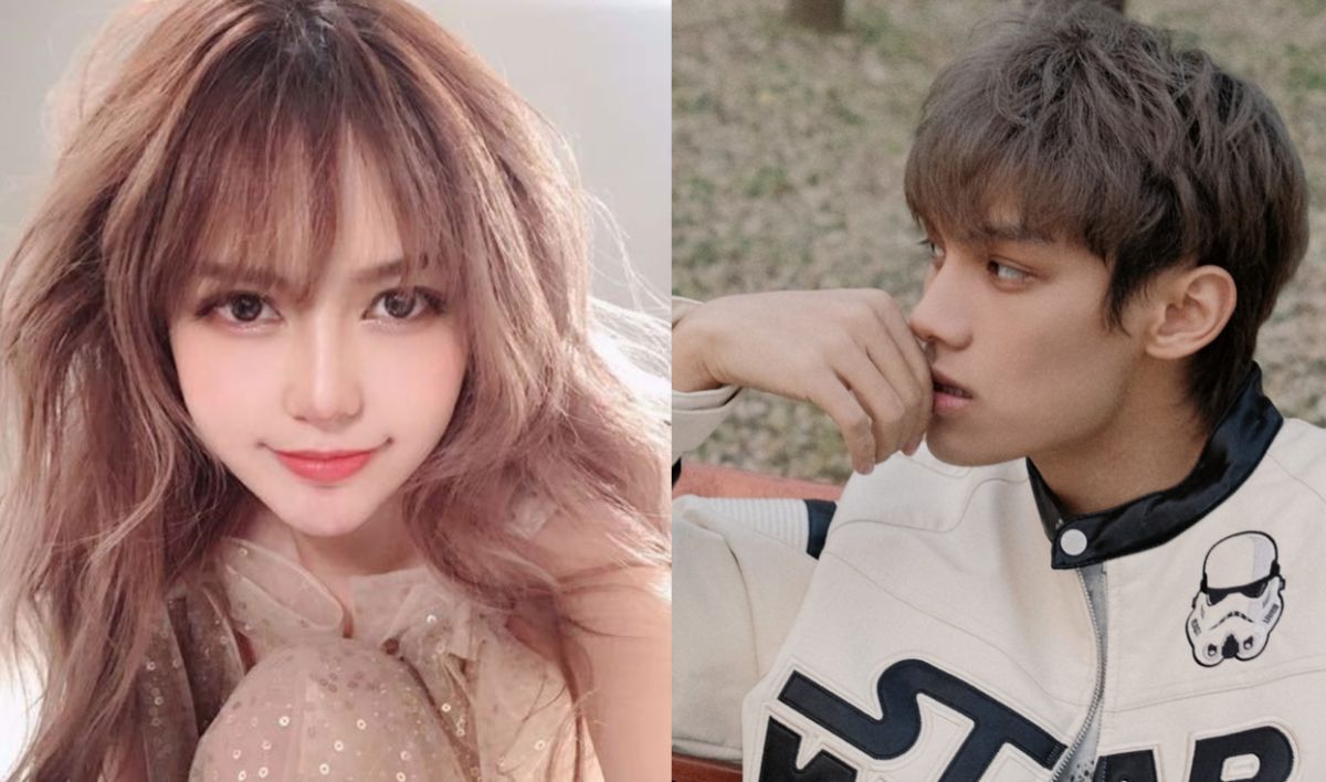 ▲周揚青和段星星被中國狗仔拍到在河邊公園喇舌、公主抱，親密行為就像熱戀中的小情侶。（圖／翻攝自周揚青、段星星微博）