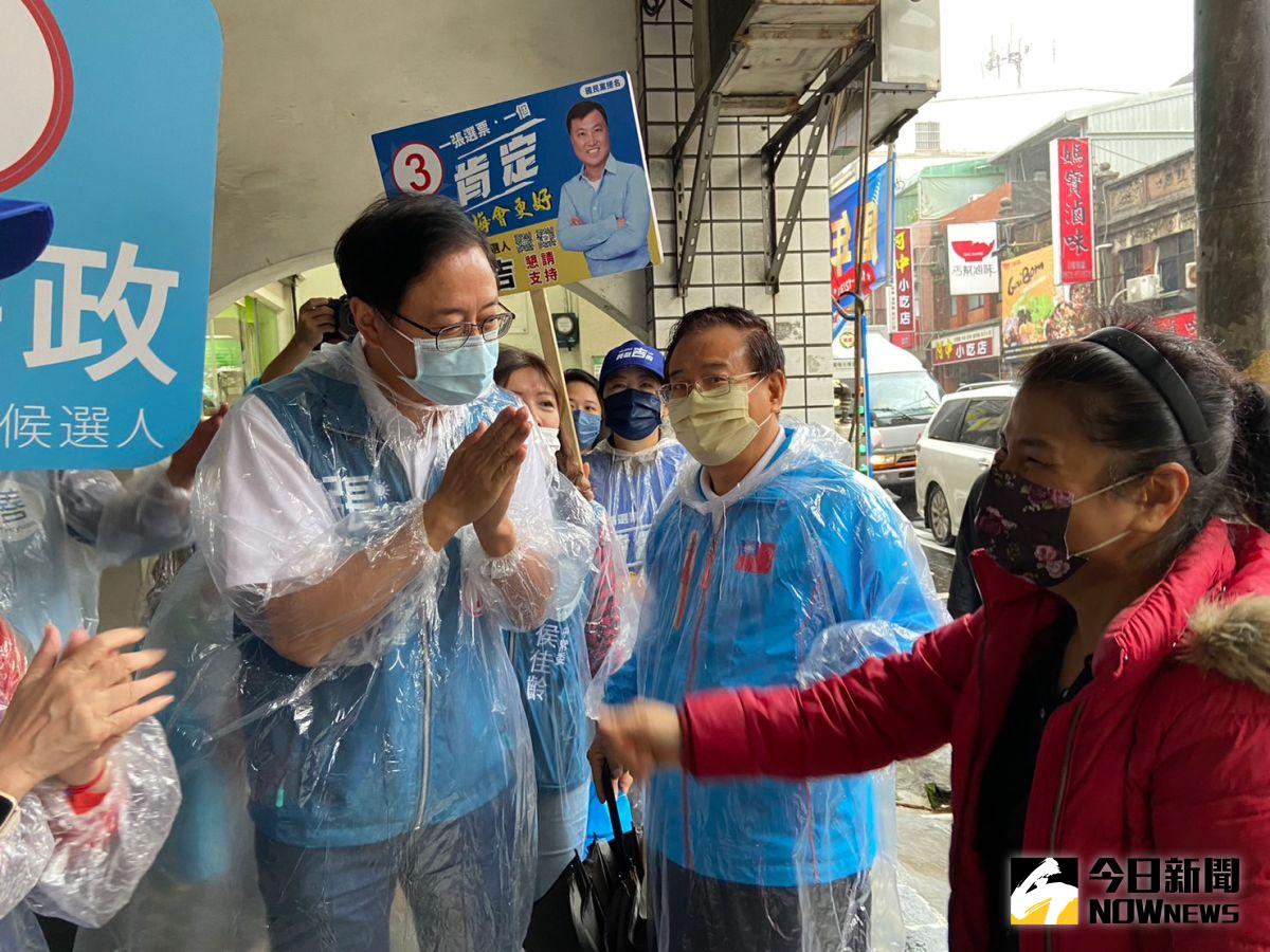 ▲張善政表示，台積電在竹科要用的土地至今尚未取得，真要落腳桃園不知要多久之後，現在在選舉講這個事情的目的是什麼？（圖／記者李春台攝，2022.10.31）