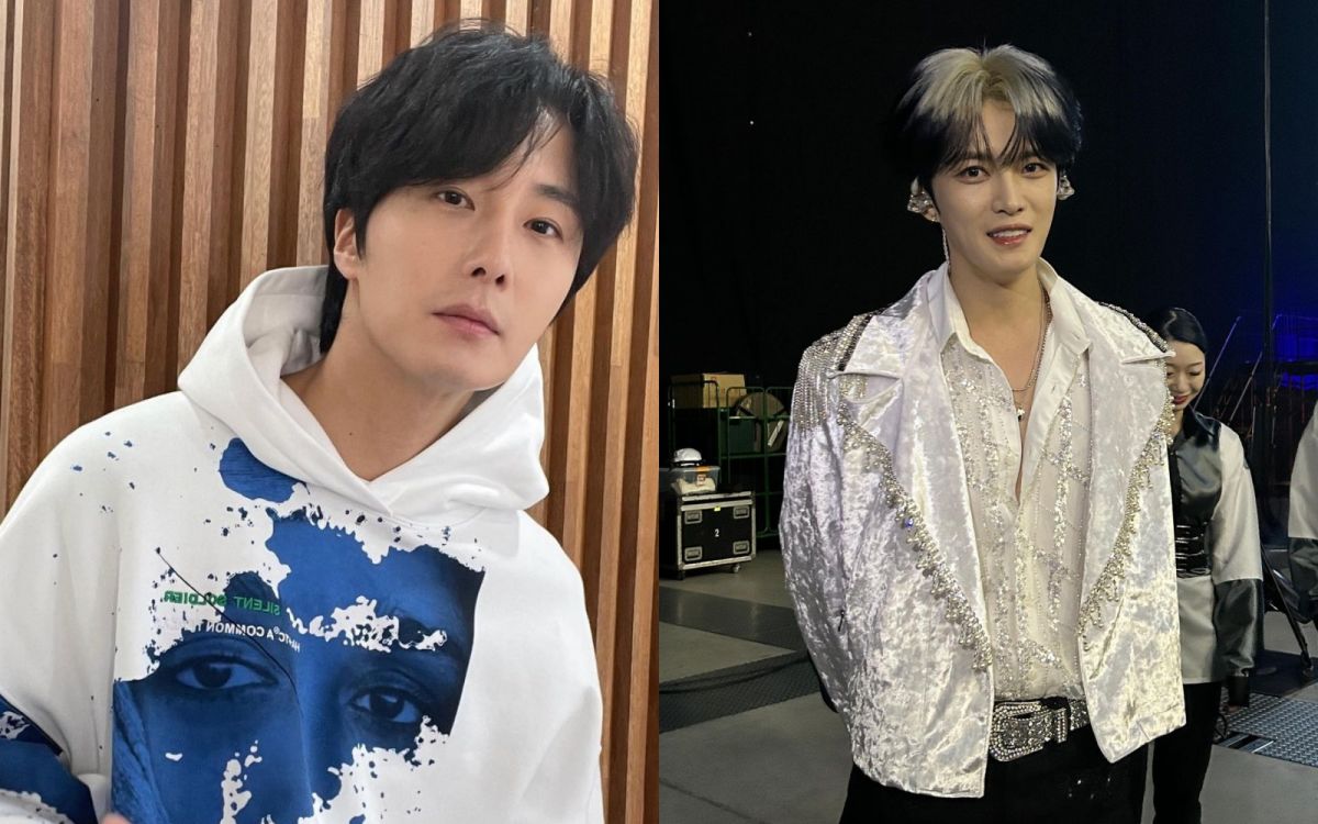 ▲梨泰院萬聖節前夕釀悲劇，金在中（右）、丁一宇為此取消演出。（圖／金在中、丁一宇IG）