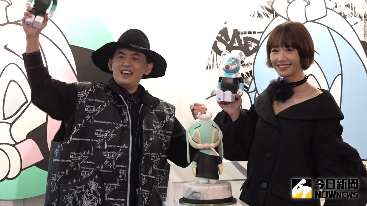 ▲黃子佼（左）、Lulu（右）出席活動。（圖／記者朱永強攝）