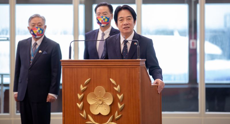 ▲副總統賴清德出訪帛琉。(圖/總統府提供)