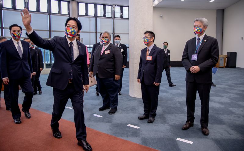 ▲副總統賴清德出訪帛琉。（圖／總統府提供）
