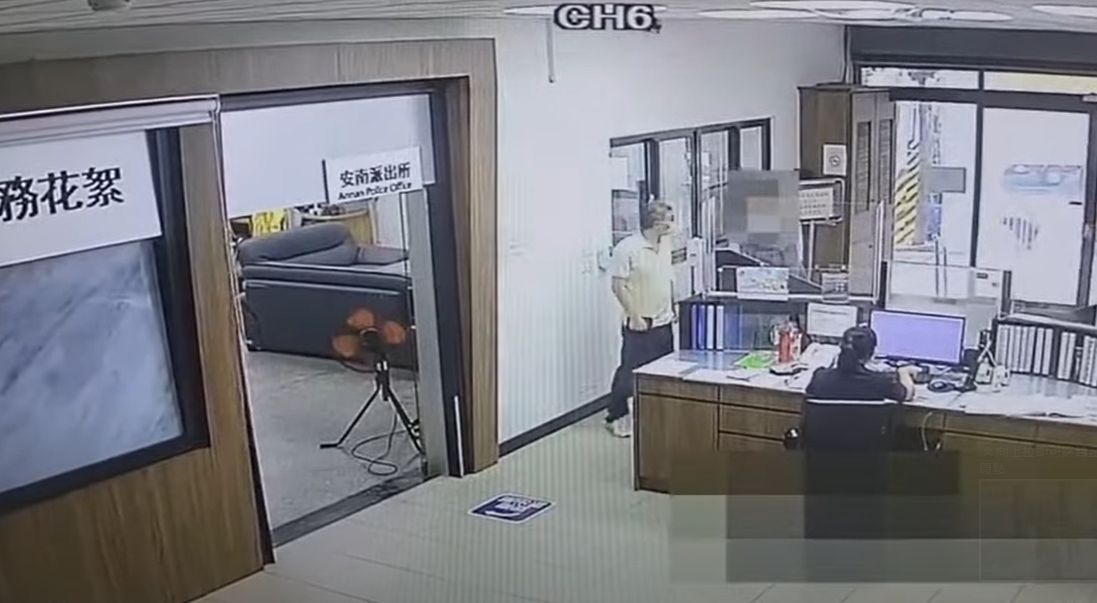 ▲台南一名林姓男子主動投案，指出因不滿吳姓男子（41歲）供出他販毒，一氣之下開槍射殺對方，隨後將槍丟棄在防風林內蚵殼堆。（圖／翻攝畫面）