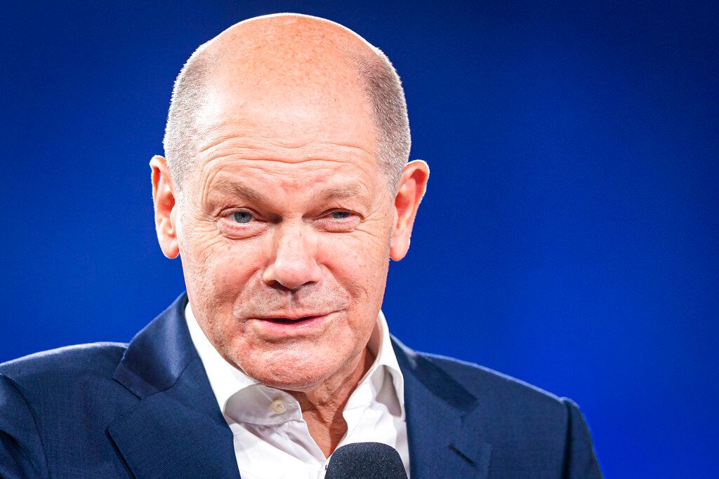 ▲德國總理蕭茲近日訪問北京，是中共20大後首位到訪的西方領袖。（圖／美聯社／達志影像）