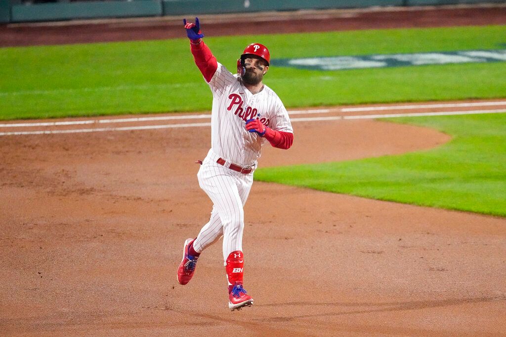 ▲費城費城人隊主砲Bryce Harper（圖／美聯社／達志影像）