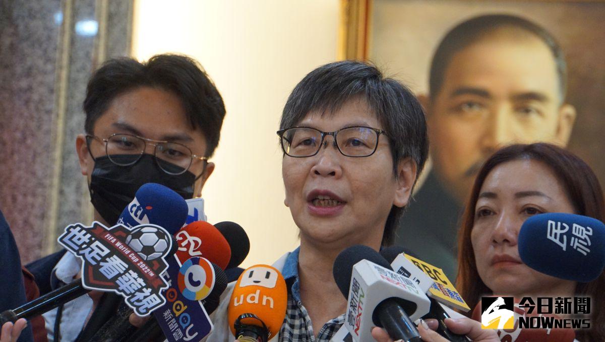 ▲蔡壁如因論文事件辭去立委職務。（圖／記者呂炯昌攝，2022.11.02）