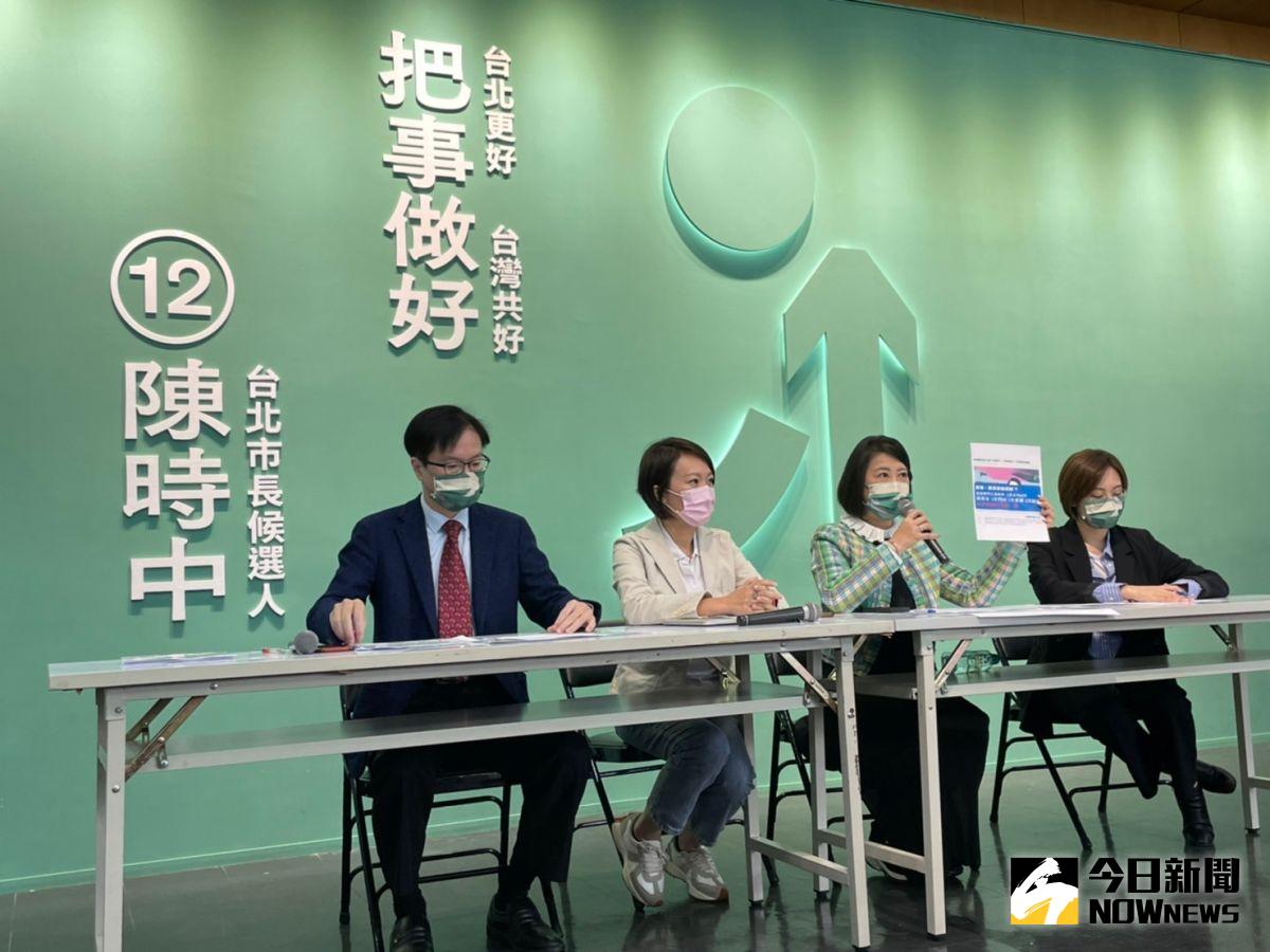 ▲陳時中辦公室今日召開記者會，吳思瑤痛斥蔣萬安把立院當秀場、國家變蔣家。（圖／記者黃宣尹攝，2022.11.02）