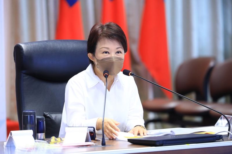 ▲中捷藍線首度送交通部外部委員審議被打回票,盧秀燕強調願再次修正。(圖/台中市政府提供,2022.11.02)