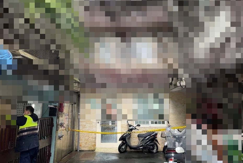 ▲新北市新店區今（2）日下午將近2點時，一位高齡98歲的潘姓老婦人，不明原因從自家5樓的樓梯間窗戶墜樓，送醫不治。（圖／翻攝畫面）