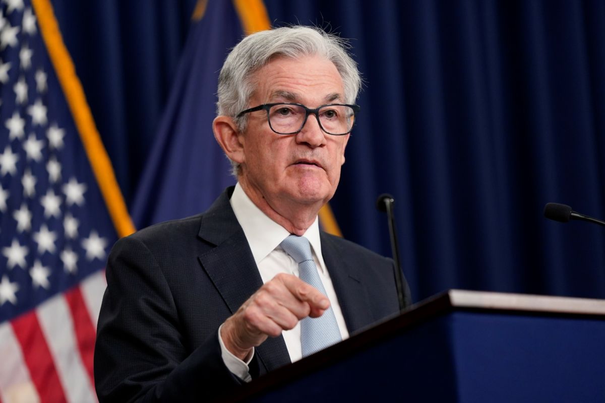 ▲聯準會主席鮑爾（Jerome Powell）日前宣布9月維持現有利率（5.25％至5.5％區間）不變，但年底前不排除再度升息。（圖／美聯社／達志影像）