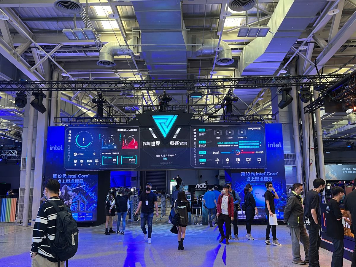 ▲亞洲最大娛樂嘉年華「WirForce 2022」，因疫情停辦兩年後， 今（3）日終於重返花博園區盛大展開。（圖／記者張志浩攝）