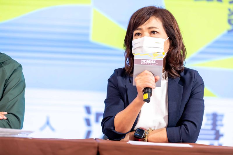 ▲沈慧虹表示,這是一場品格、守法和價值的選擇,高虹安應對社會大眾和選民說清楚。(圖/沈慧虹辦公室提供)